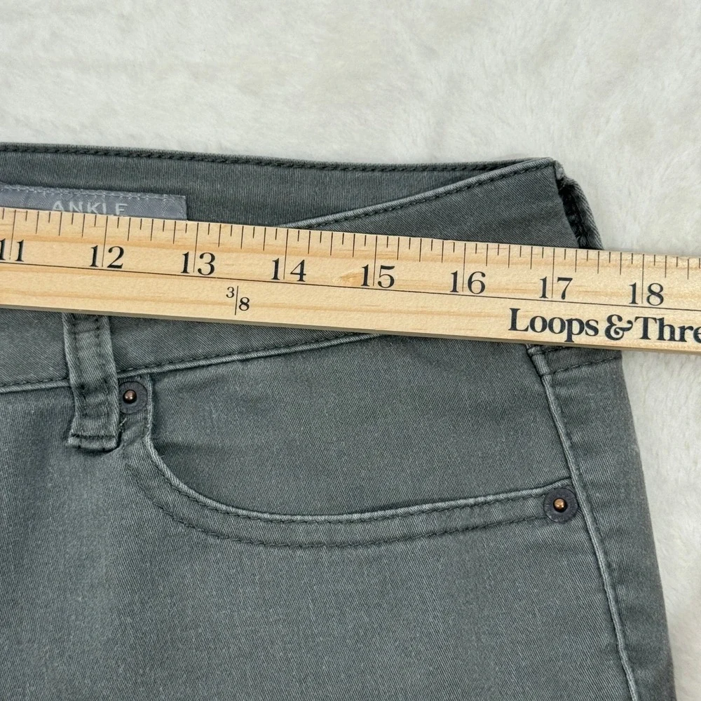 Aeropostale Jeggings Womens 12 Gray Ankle‎ Jegging Mid Rise Skinny Stretch Pants